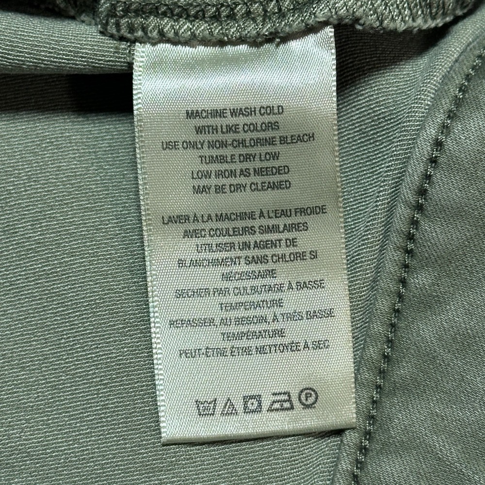 NEW Free People Just Float On Flare Jeans Womens 31 High Rise Stretch Army Green - Picture 5 of 14